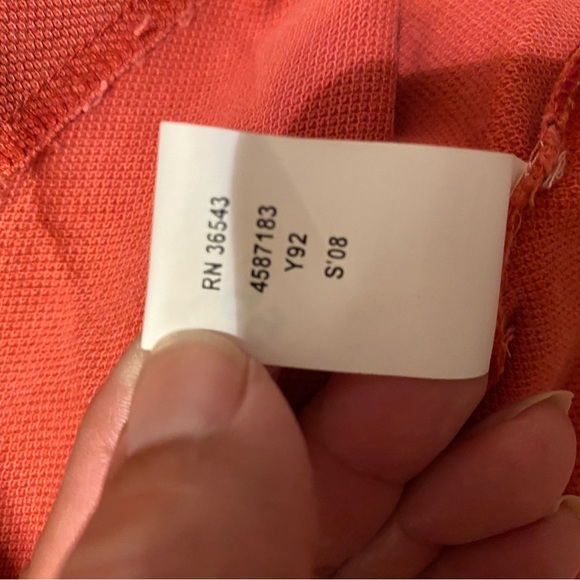 - NWT IZOD red men Polo shirt size L - Picture 6 of 6